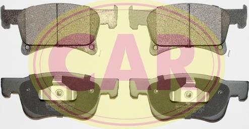 CAR PNT8591 - Brake Pad Set, disc brake autospares.lv