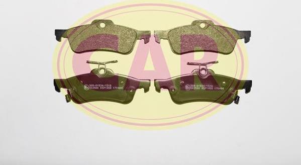 CAR PNT8541 - Brake Pad Set, disc brake autospares.lv