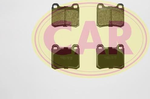 CAR PNT851 - Brake Pad Set, disc brake autospares.lv