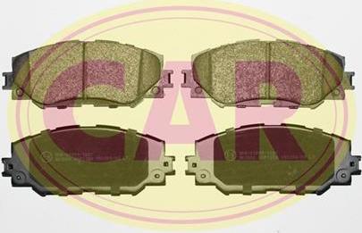 CAR PNT8521 - Brake Pad Set, disc brake autospares.lv