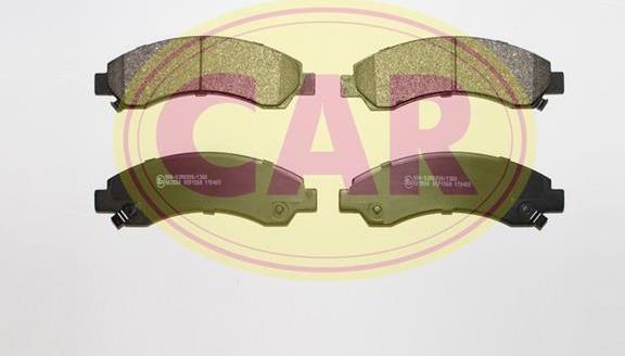 CAR PNT8651 - Brake Pad Set, disc brake autospares.lv