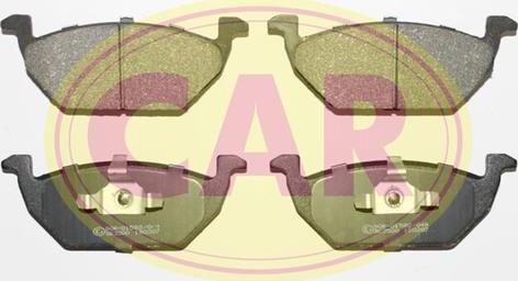 CAR PNT866 - Brake Pad Set, disc brake autospares.lv