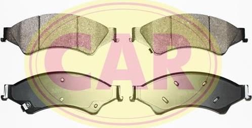 CAR PNT8671 - Brake Pad Set, disc brake autospares.lv