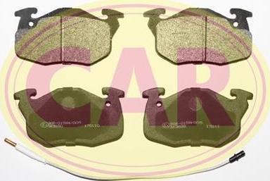 CAR PNT8011 - Brake Pad Set, disc brake autospares.lv