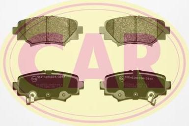 CAR PNT8191 - Brake Pad Set, disc brake autospares.lv