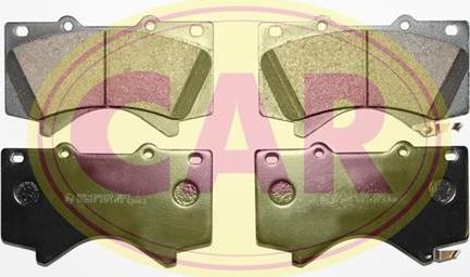 CAR PNT8141 - Brake Pad Set, disc brake autospares.lv