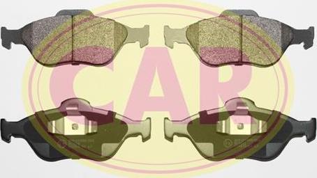 CAR PNT8801 - Brake Pad Set, disc brake autospares.lv