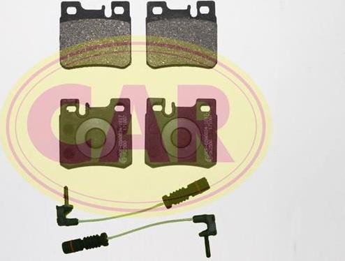 CAR PNT824A - Brake Pad Set, disc brake autospares.lv