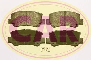 CAR PNT8201 - Brake Pad Set, disc brake autospares.lv