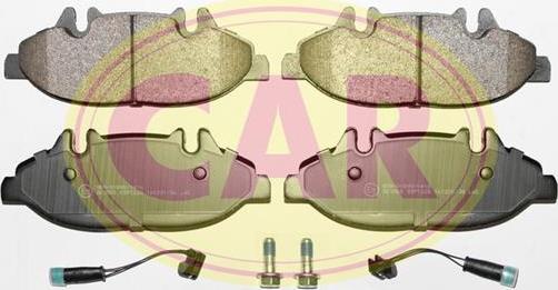 CAR PNT8221 - Brake Pad Set, disc brake autospares.lv