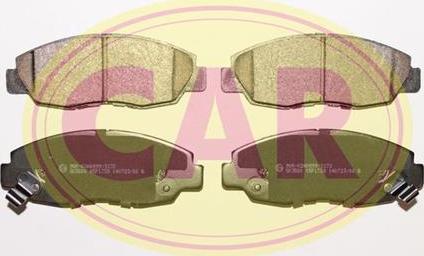 CAR PNT8271 - Brake Pad Set, disc brake autospares.lv