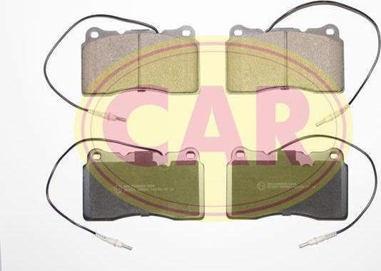 CAR PNT368 - Brake Pad Set, disc brake autospares.lv