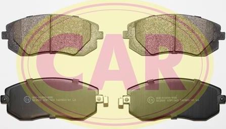 CAR PNT3631 - Brake Pad Set, disc brake autospares.lv