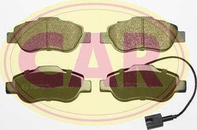 CAR PNT3621 - Brake Pad Set, disc brake autospares.lv