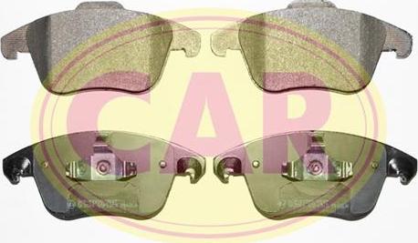 CAR PNT3091 - Brake Pad Set, disc brake autospares.lv