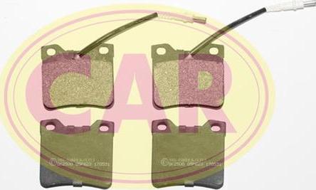 CAR PNT326 - Brake Pad Set, disc brake autospares.lv