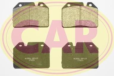 CAR PNT321 - Brake Pad Set, disc brake autospares.lv