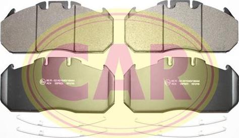 CAR PNT328 - Brake Pad Set, disc brake autospares.lv