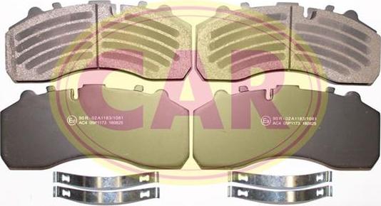 CAR PNT3711 - Brake Pad Set, disc brake autospares.lv