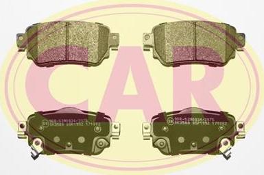 CAR PNT2991 - Brake Pad Set, disc brake autospares.lv