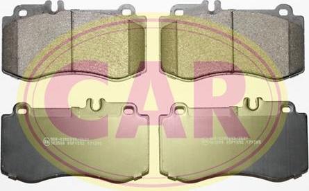 CAR PNT2951 - Brake Pad Set, disc brake autospares.lv