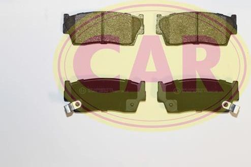 CAR PNT243 - Brake Pad Set, disc brake autospares.lv