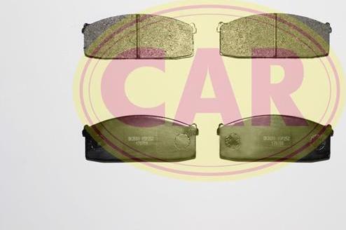 CAR PNT252 - Brake Pad Set, disc brake autospares.lv