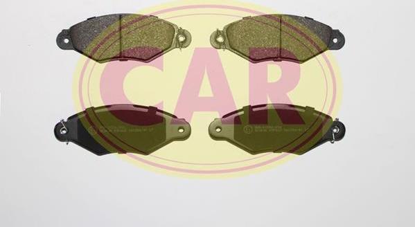 CAR PNT266 - Brake Pad Set, disc brake autospares.lv