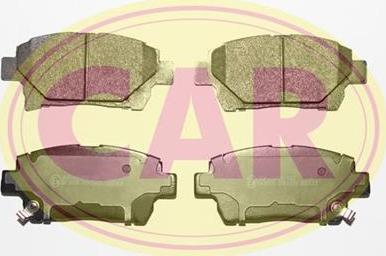 CAR PNT2061 - Brake Pad Set, disc brake autospares.lv