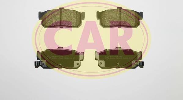 CAR PNT206 - Brake Pad Set, disc brake autospares.lv