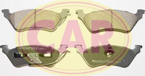 CAR PNT219 - Brake Pad Set, disc brake autospares.lv