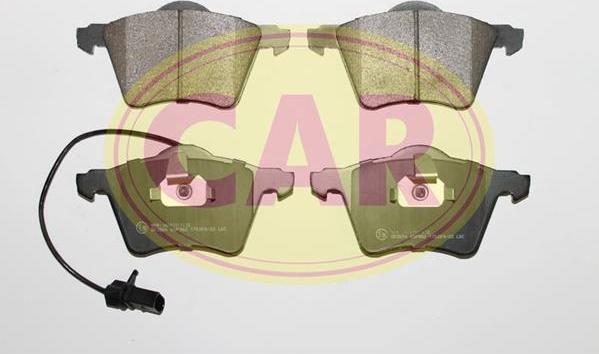 CAR PNT289 - Brake Pad Set, disc brake autospares.lv