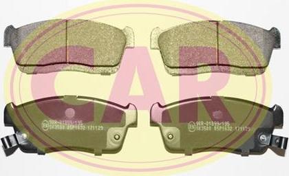 CAR PNT2361 - Brake Pad Set, disc brake autospares.lv