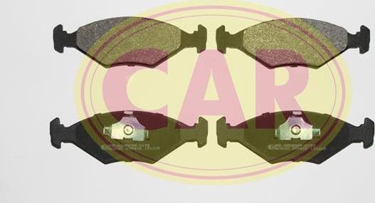 CAR PNT236 - Brake Pad Set, disc brake autospares.lv