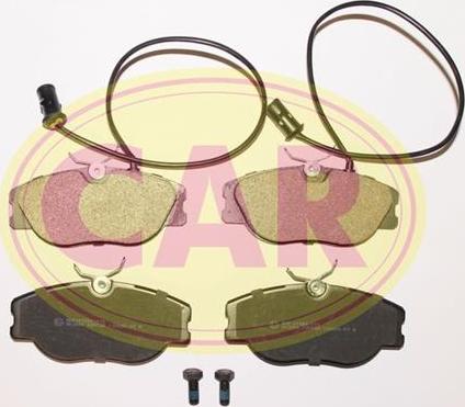 CAR PNT230 - Brake Pad Set, disc brake autospares.lv