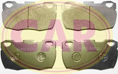 CAR PNT233 - Brake Pad Set, disc brake autospares.lv