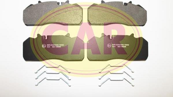 CAR PNT228 - Brake Pad Set, disc brake autospares.lv