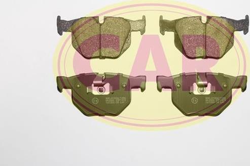 CAR PNT2741 - Brake Pad Set, disc brake autospares.lv