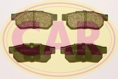 CAR PNT270 - Brake Pad Set, disc brake autospares.lv