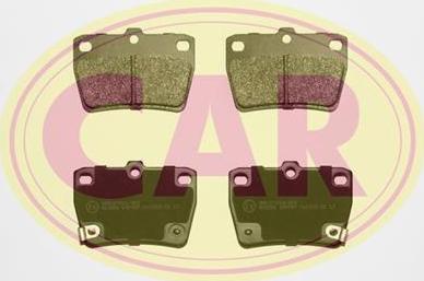 CAR PNT799 - Brake Pad Set, disc brake autospares.lv