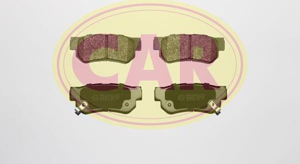 CAR PNT748 - Brake Pad Set, disc brake autospares.lv