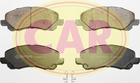 CAR PNT7431 - Brake Pad Set, disc brake autospares.lv