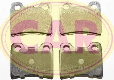 CAR PNT747 - Brake Pad Set, disc brake autospares.lv