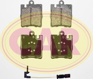 CAR PNT759A - Brake Pad Set, disc brake autospares.lv