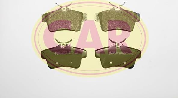 CAR PNT7651 - Brake Pad Set, disc brake autospares.lv