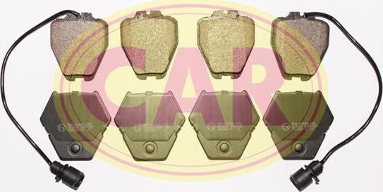 CAR PNT7671 - Brake Pad Set, disc brake autospares.lv