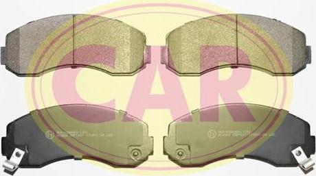 CAR PNT7001 - Brake Pad Set, disc brake autospares.lv