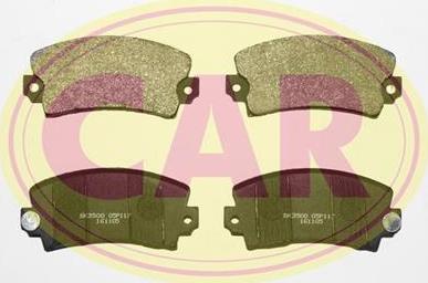 CAR PNT711 - Brake Pad Set, disc brake autospares.lv