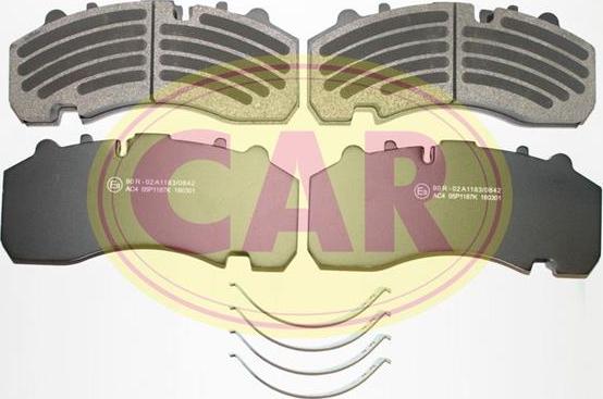 CAR PNT7811 - Brake Pad Set, disc brake autospares.lv