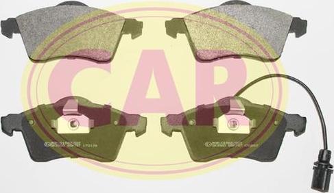 CAR PNT787 - Brake Pad Set, disc brake autospares.lv